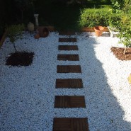 Jardín minimalista